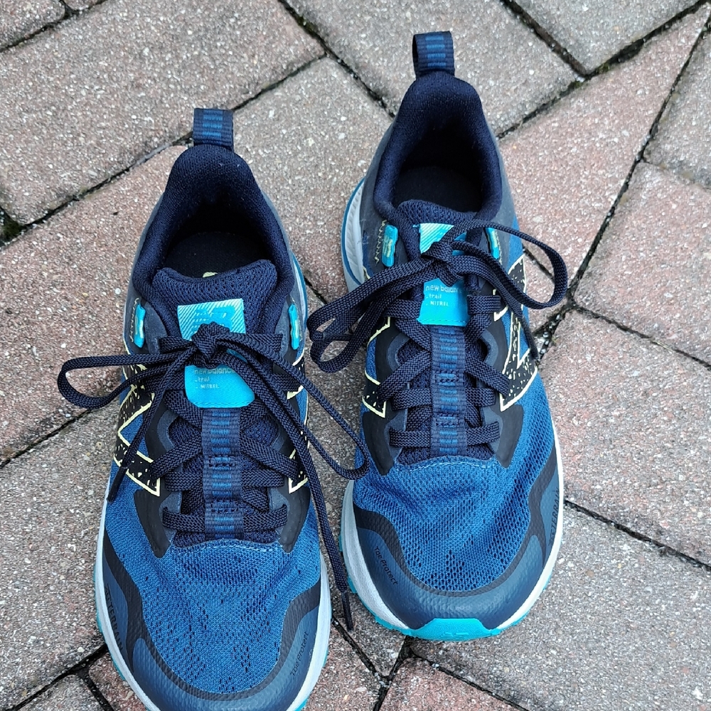 New Balance Blue and Black Athletic Shoes